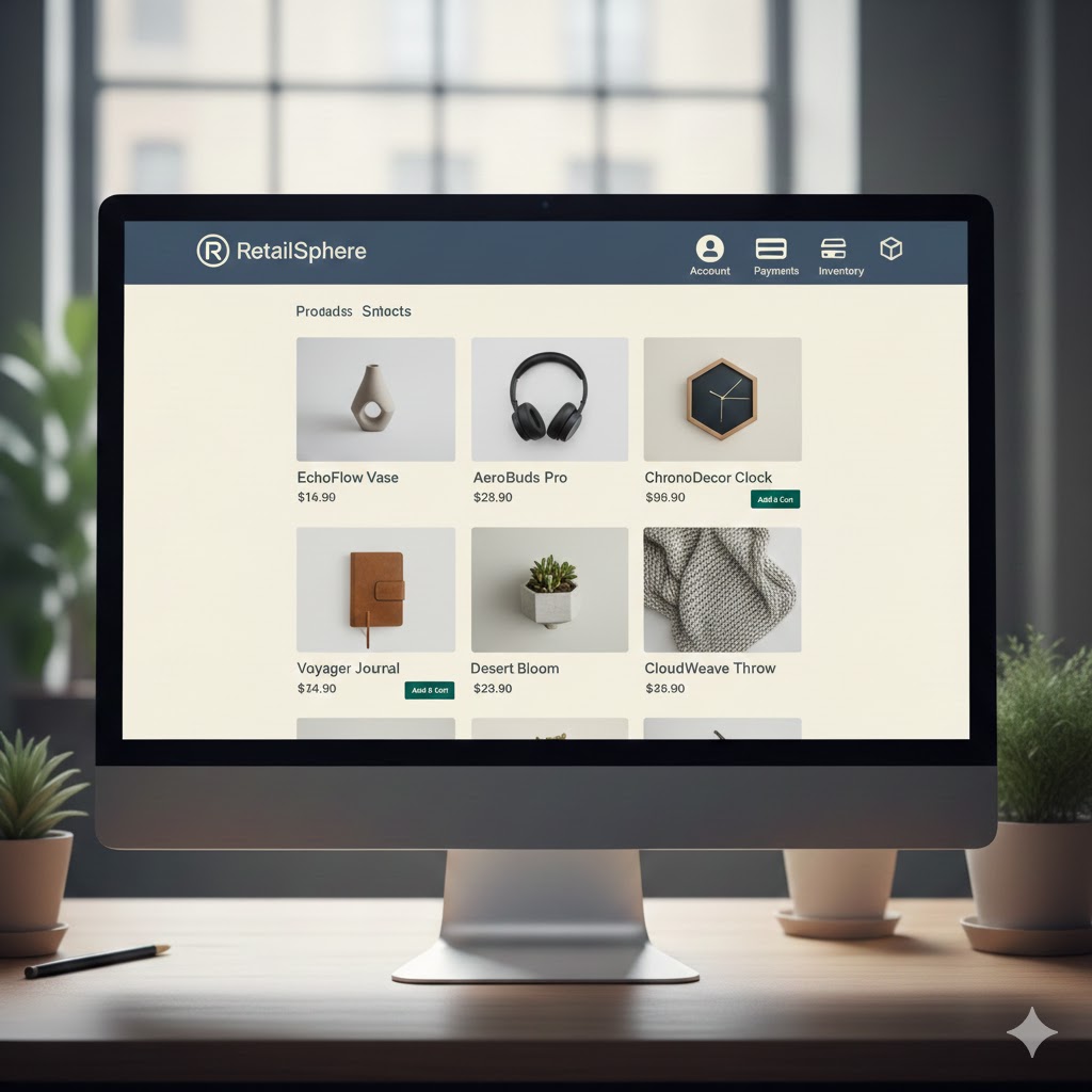 E-commerce store for local retail business